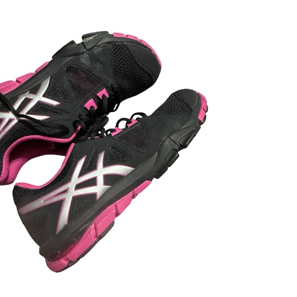 ASICS Women’s Black & Pink Running Sneakers Size 9.5 - Picture 9 of 9